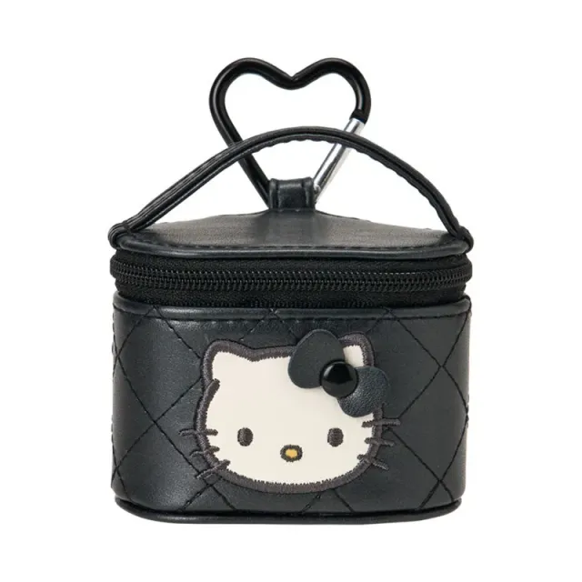 Hello Kitty Mini Quilt Series Black Mini Accessory Case tilbehørsboks