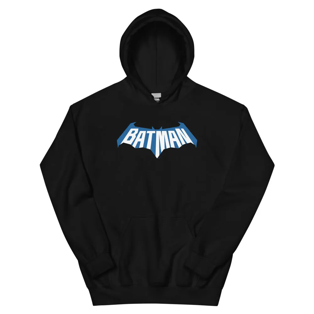 Batman New Day Dawns Hoodie svart, 50/50 bomull og polyester