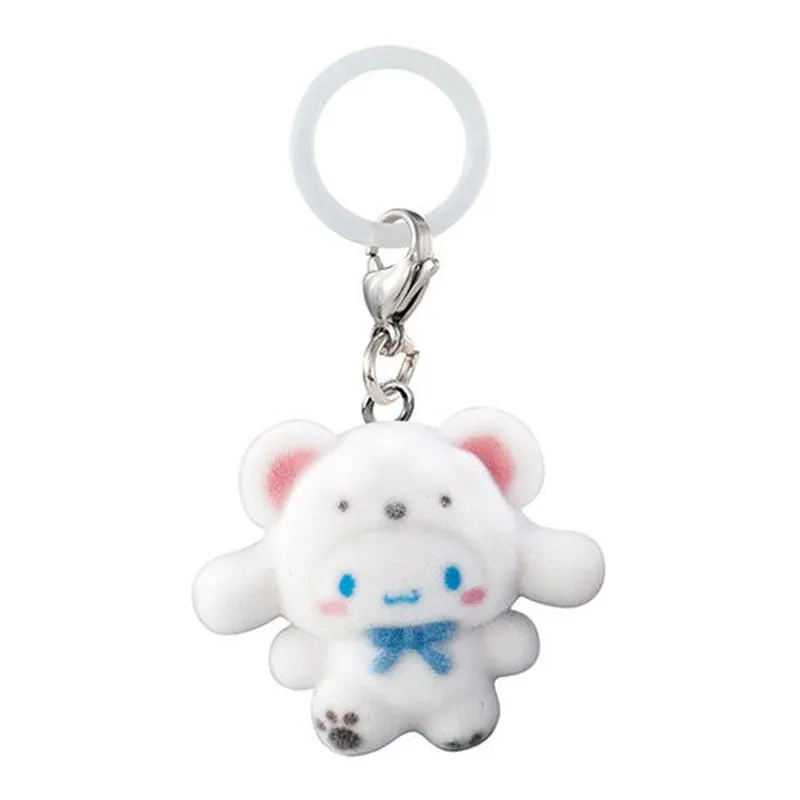 Neo Tokyo Sanrio Fluffy Snow Accessories Gacha nøkkelring tilfeldig variant