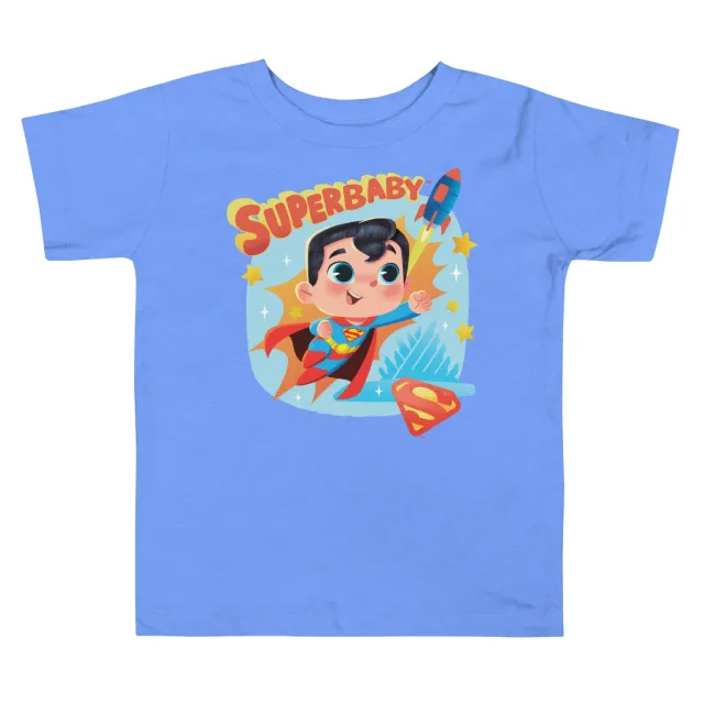 Batman Superman Superbaby T-skjorte til småbarn