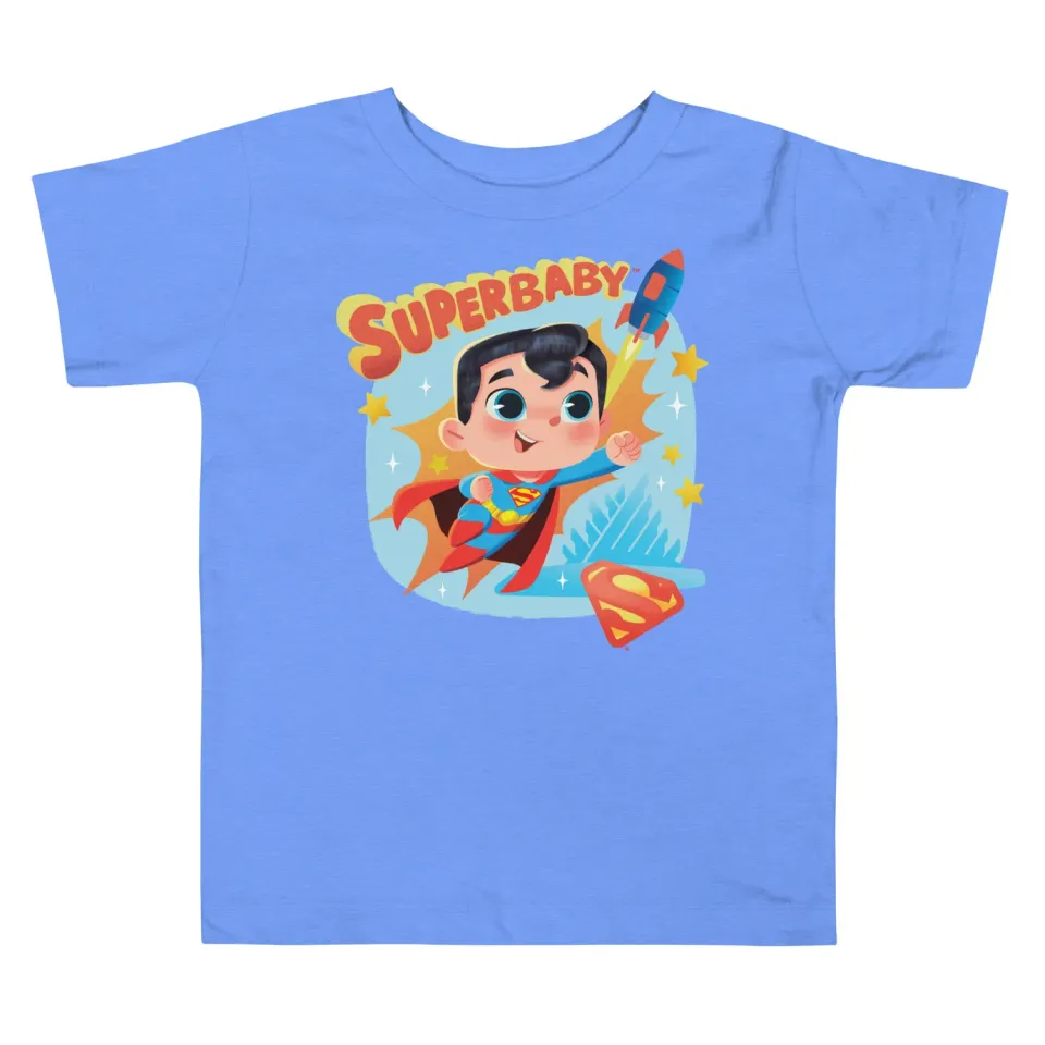 Batman Superman Superbaby T-skjorte til småbarn