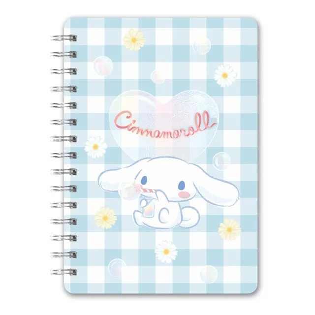 Studio Oh! Cinnamoroll Sweet Daisies Agatha notatbok med klistremerker