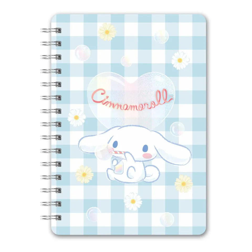 Studio Oh! Cinnamoroll Sweet Daisies Agatha notatbok med klistremerker