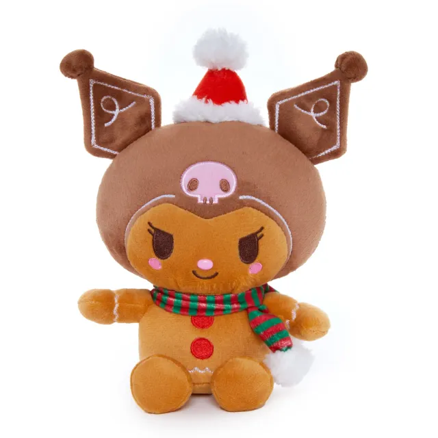 Hello Kitty Holiday Gingerbread Friends Kuromi 7” bamse julemotiv