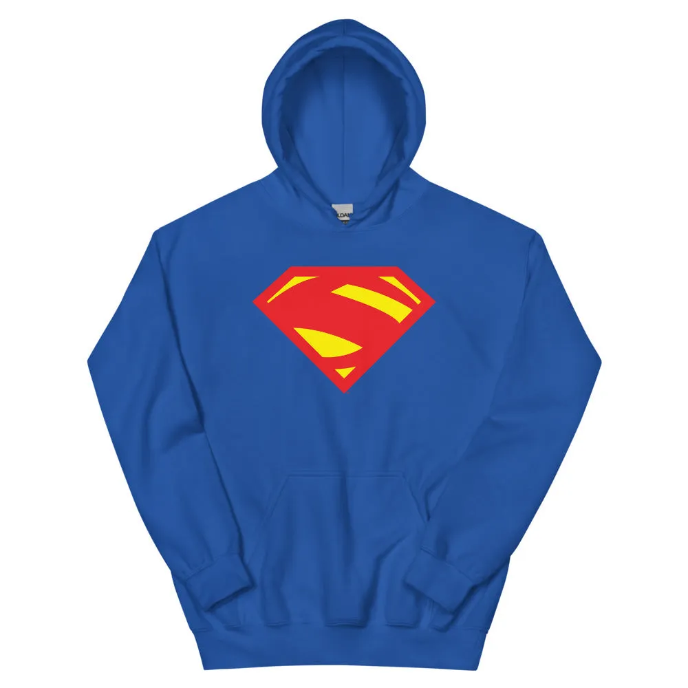 Batman SUPERGIRL #1 Comic Logo hettegenser Carolina Blue