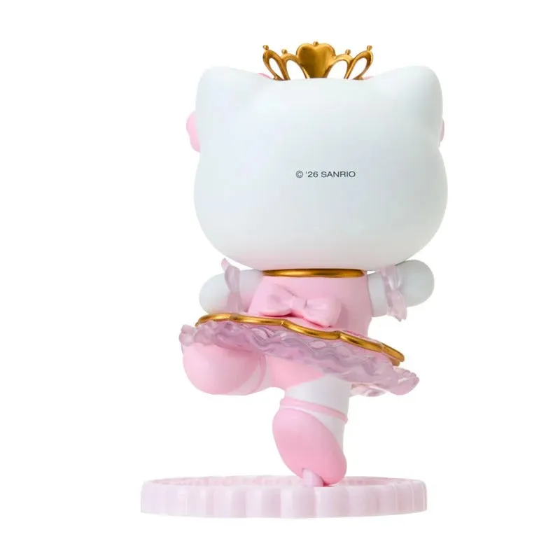 Hello Kitty Kawaii Ballet dansefigur minifigur med sokkel