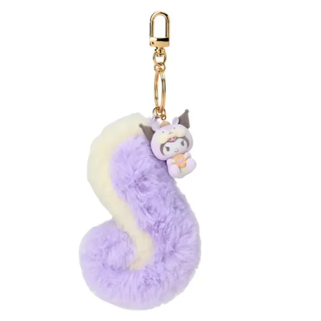 Hello Kitty Kuromi Fluffy Squirrel veskeanheng