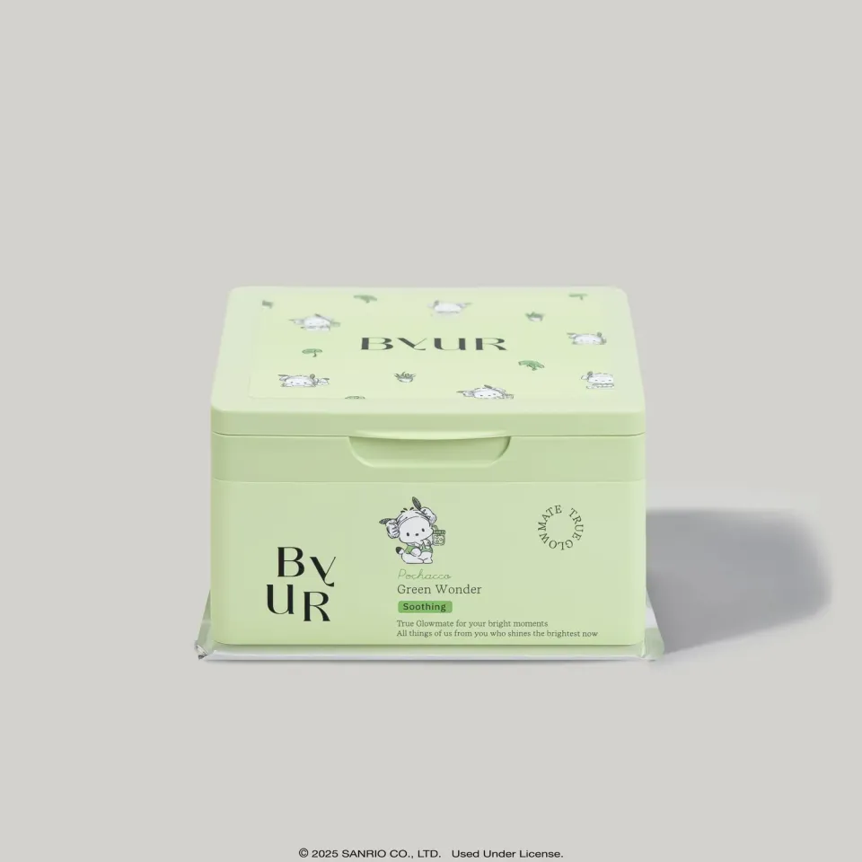 Hello Kitty Sanrio K-Spa Edition Pochacco Green Wonder Daily Aqua Serum Mask