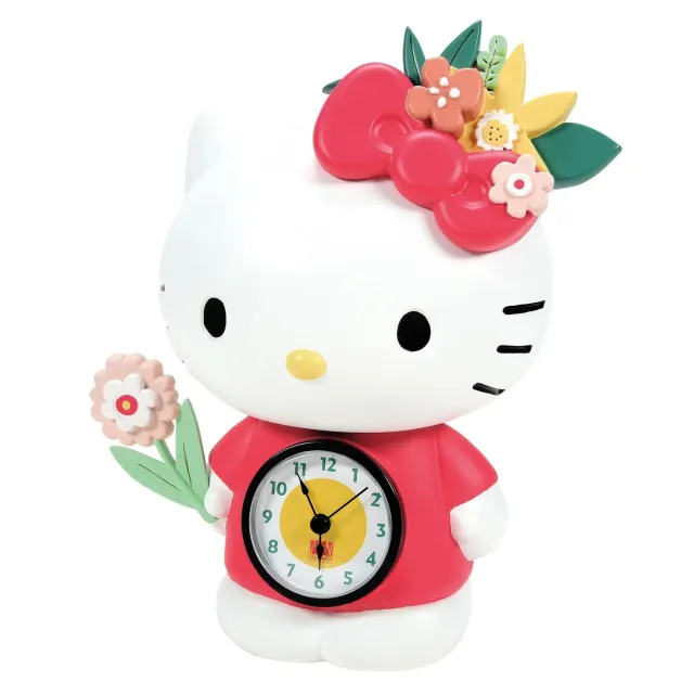 Hello Kitty Blossoms Desk Clock bordklokke blomster