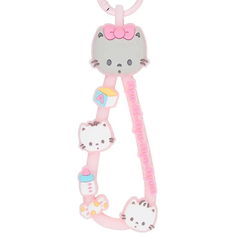 Hello Kitty Sanrio Character Award Nya Ni Nyu Nye Nyon karabinkrok nøkkelring