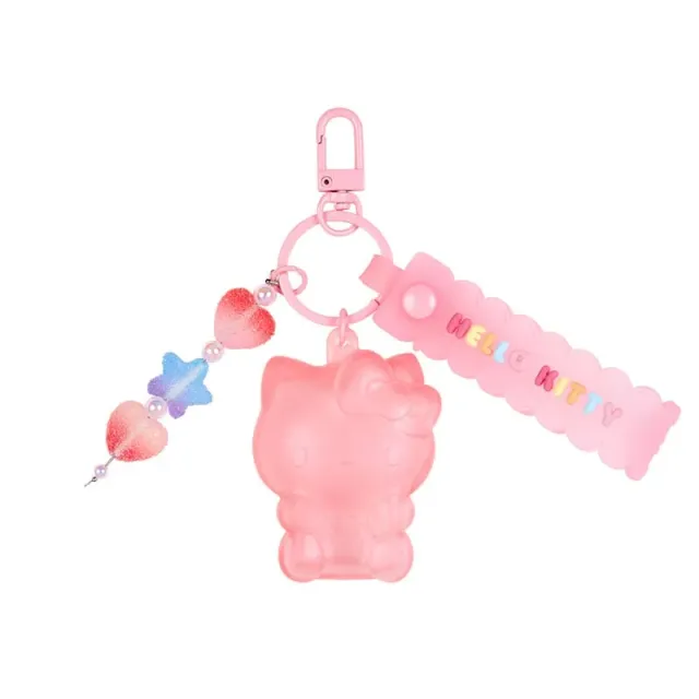 Hello Kitty Gummy Candy Series nøkkelring transparent