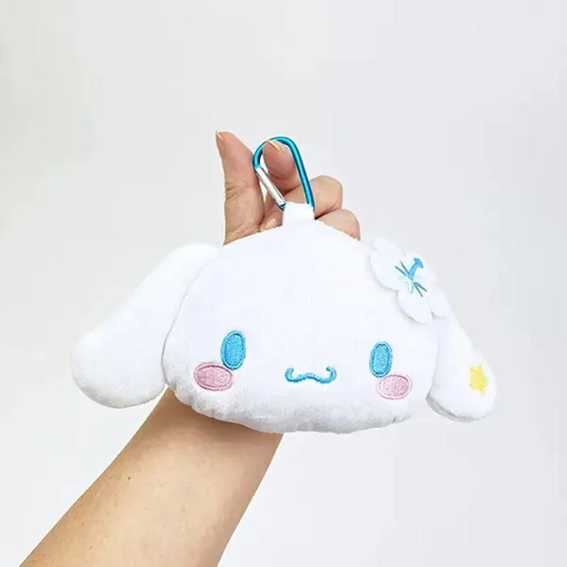 Neo Tokyo Sanrio Cinnamoroll Y2K plysjveske med karabinkrok 18,5 cm