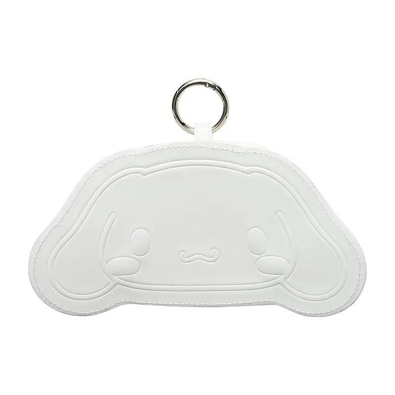 Hello Kitty Silver Houndstooth Cinnamoroll mini pung med karabinkrok
