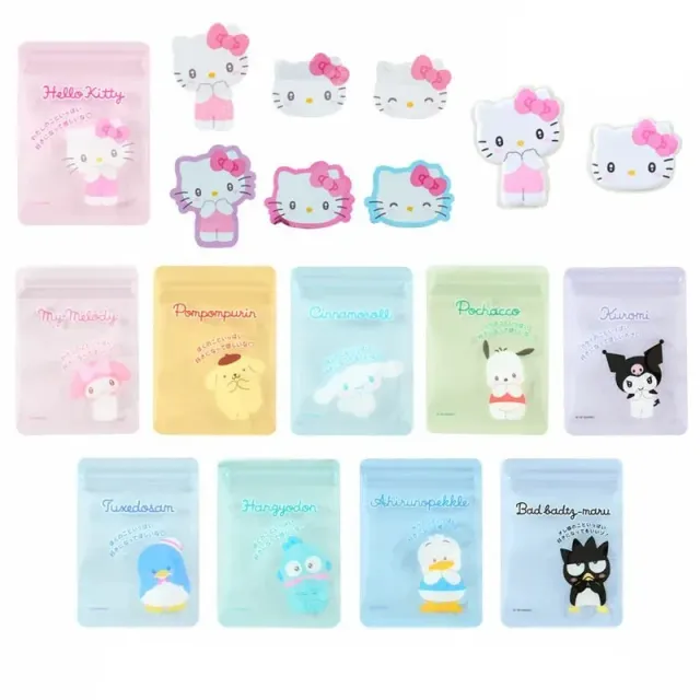 Hello Kitty Sanrio Characters Mini Sticker Blind Bag klistremerker 8 stk