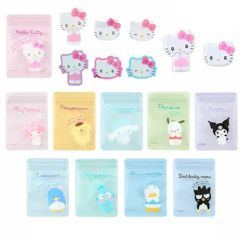 Hello Kitty Sanrio Characters Mini Sticker Blind Bag klistremerker 8 stk