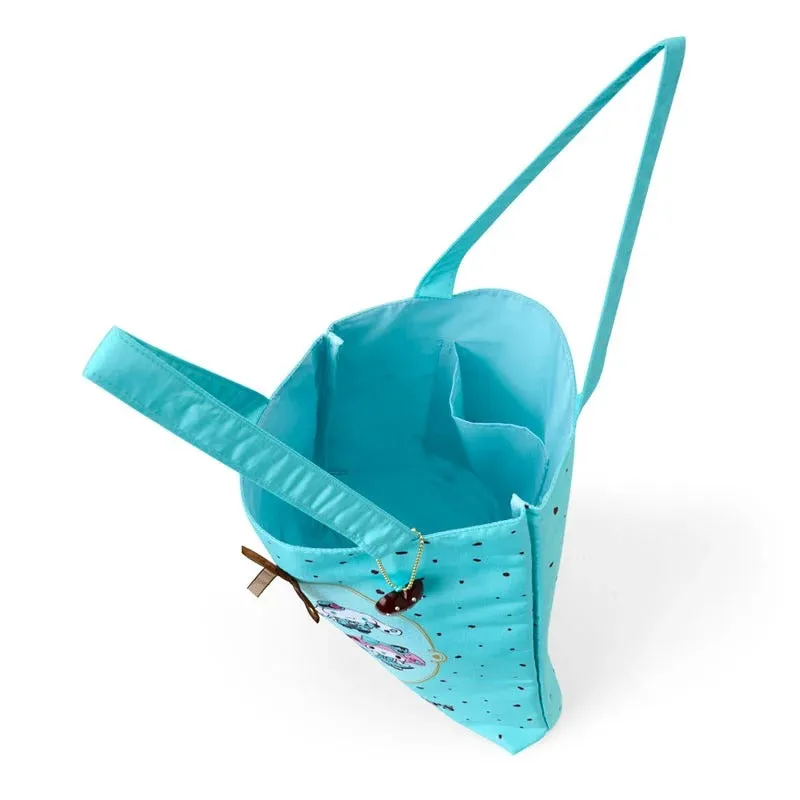 Hello Kitty Chocolate Mint Series Sanrio Characters handlenett med charm