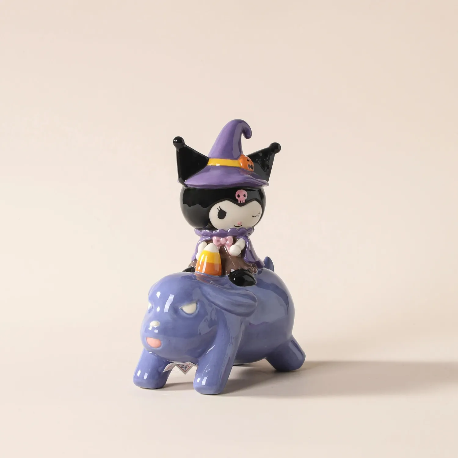 Hello Kitty Kuromi & Baku keramikkfigur Halloween