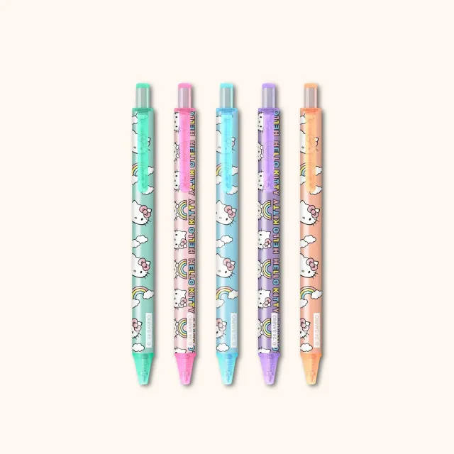 Hello Kitty x Studio Oh! gelpenner 5-pakning 0,7 mm