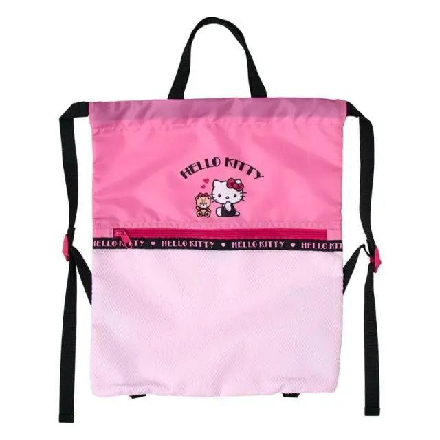 Hello Kitty Adventure Series Kids Drawstring Backpack gympose vannavvisende