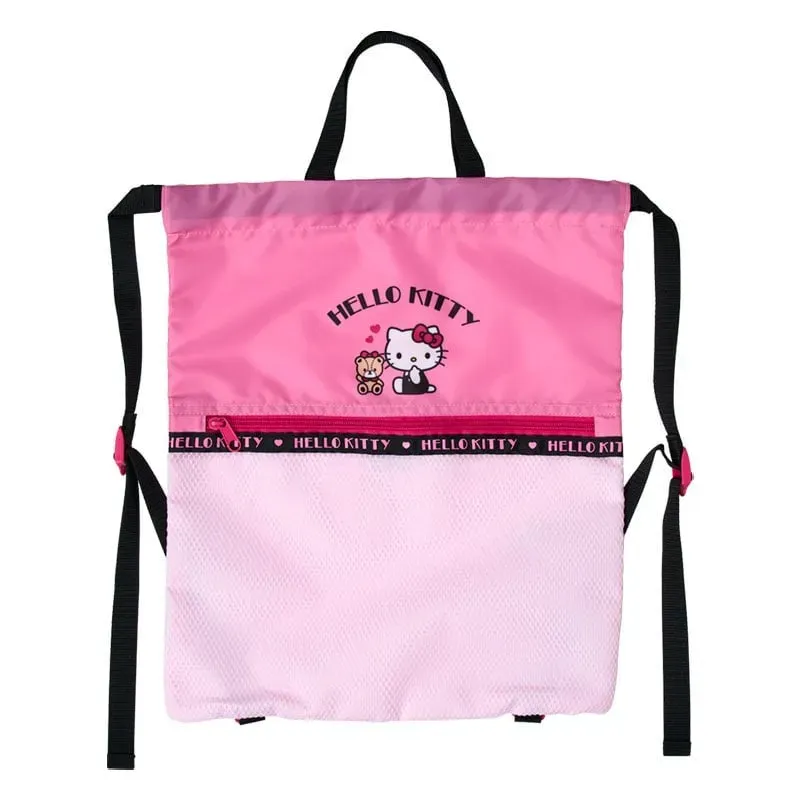 Hello Kitty Adventure Series Kids Drawstring Backpack gympose vannavvisende