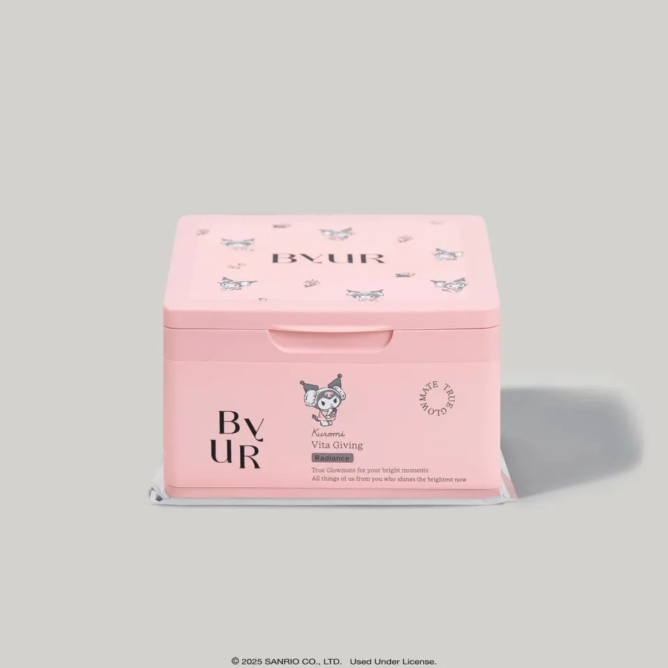 Hello Kitty ByUR Kuromi Vita Giving ansiktsmaske daglig