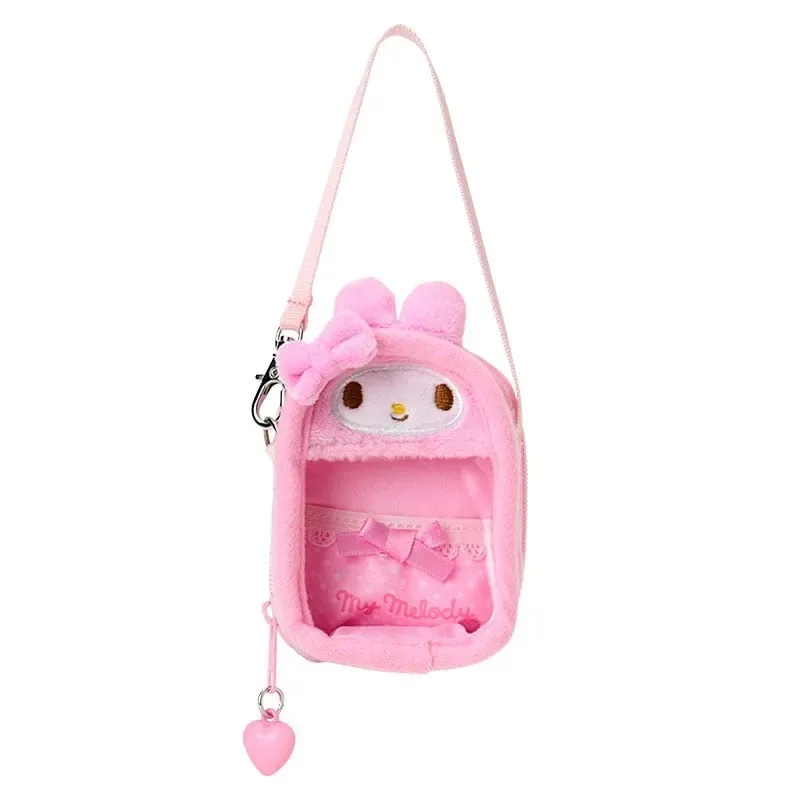 Hello Kitty Pitatto Friends My Melody Plush Carrying Case bæreveske dukke