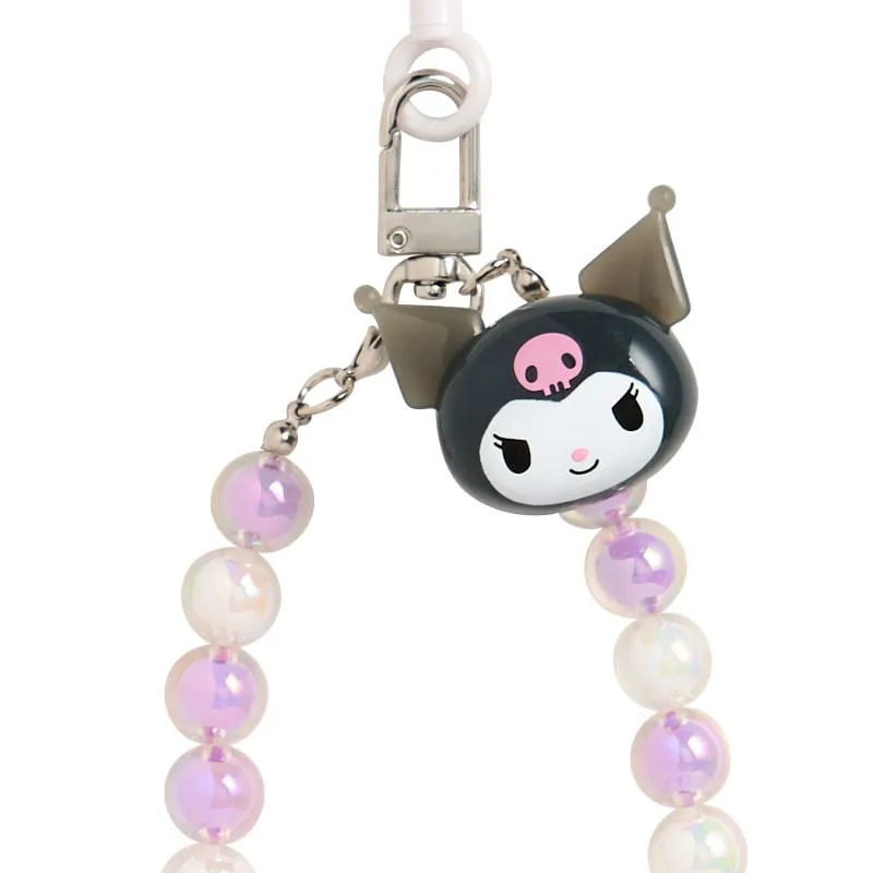 Hello Kitty Kuromi Beaded Smartphone Charm mobilanheng