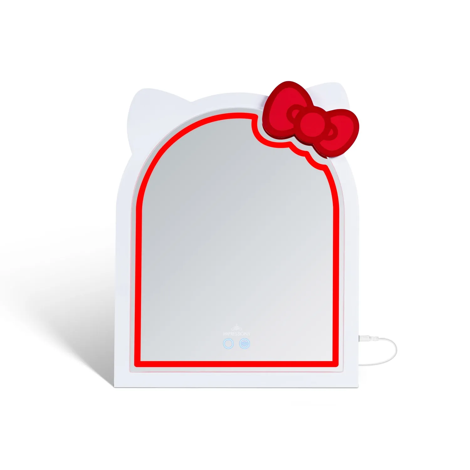 Hello Kitty x Impressions Vanity Arch RGB Tabletop Mirror sminkespeil