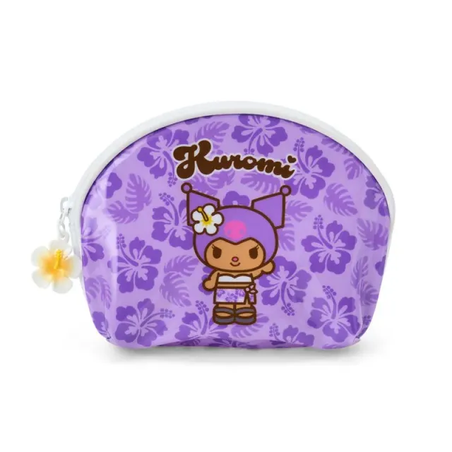 Hello Kitty Suntan Series Kuromi Mini Zipper Pouch hibiskus