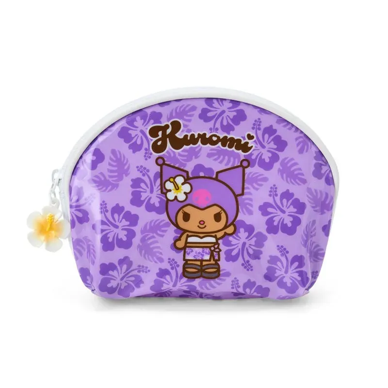 Hello Kitty Suntan Series Kuromi Mini Zipper Pouch hibiskus