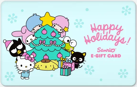 Hello Kitty Sanrio Online Happy Holidays e-Gift Card digitalt gavekort