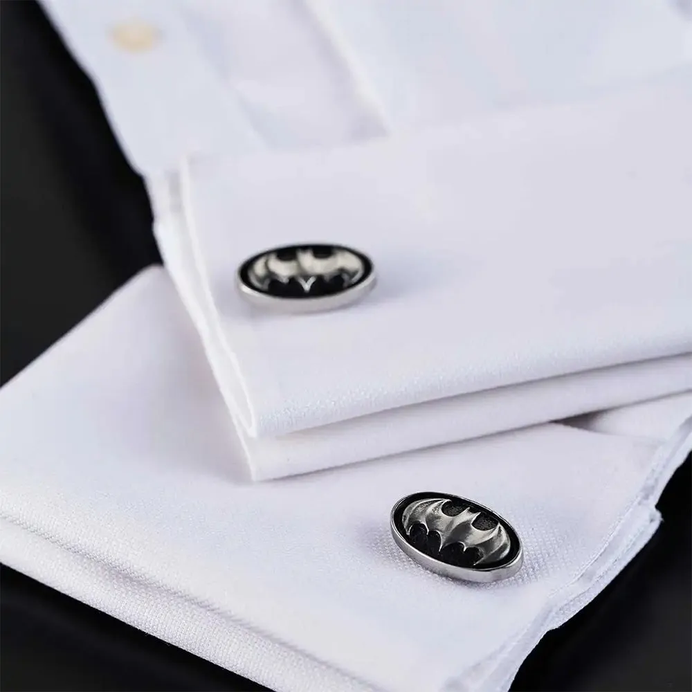 Batman Insignia mansjettknapper 2,5 × 1,5 cm