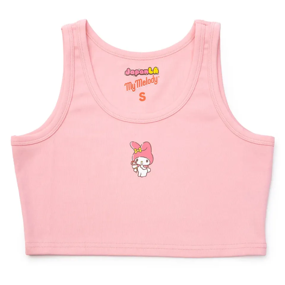Hello Kitty JapanLA My Melody Crop Top rosa
