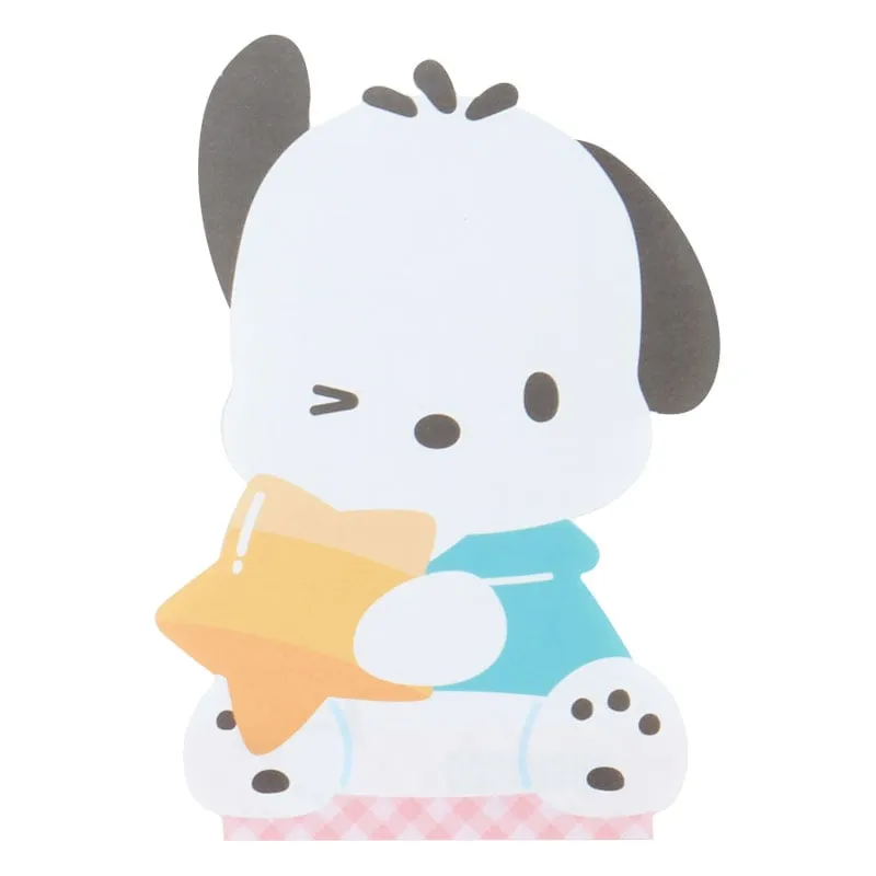 Hello Kitty Pochacco Expressions Die-cut Memo Pad memoblokk 84 ark