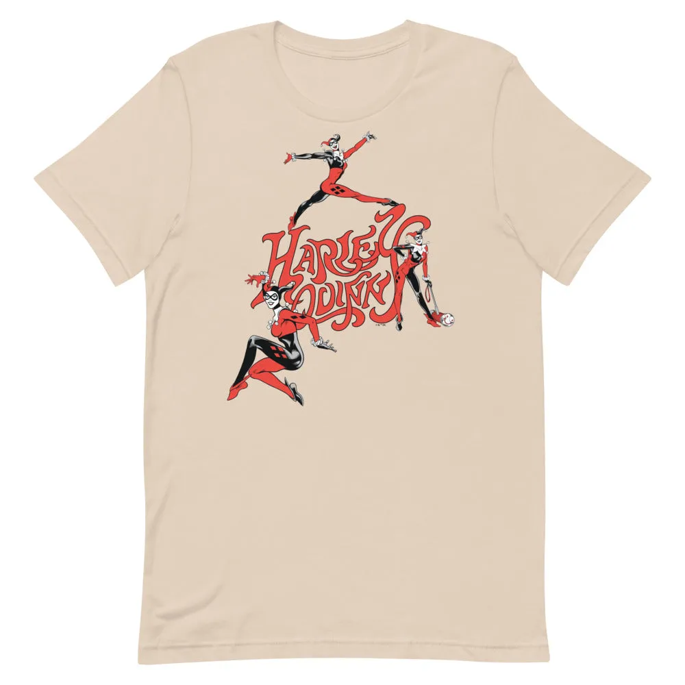 Batman HARLEY QUINN Harlequin T-shirt T-skjorte