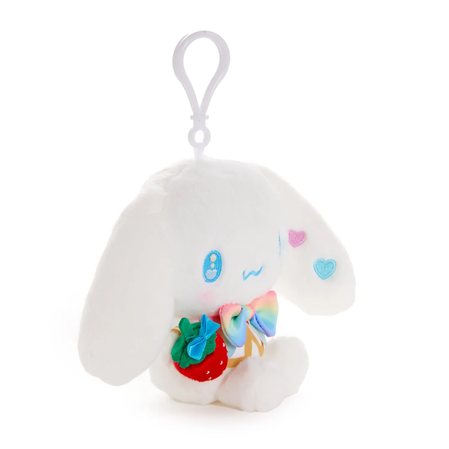Hello Kitty Strawberry Rainbow Cinnamoroll Plush Mascot Clip – plysjklips