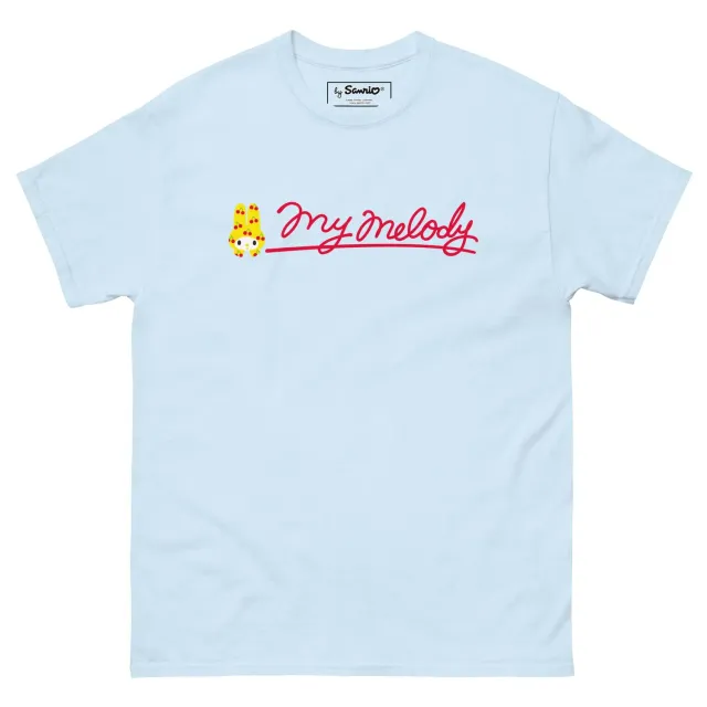 Hello Kitty My Melody Cherry Sweet Logo Tee t-skjorte svart bomull