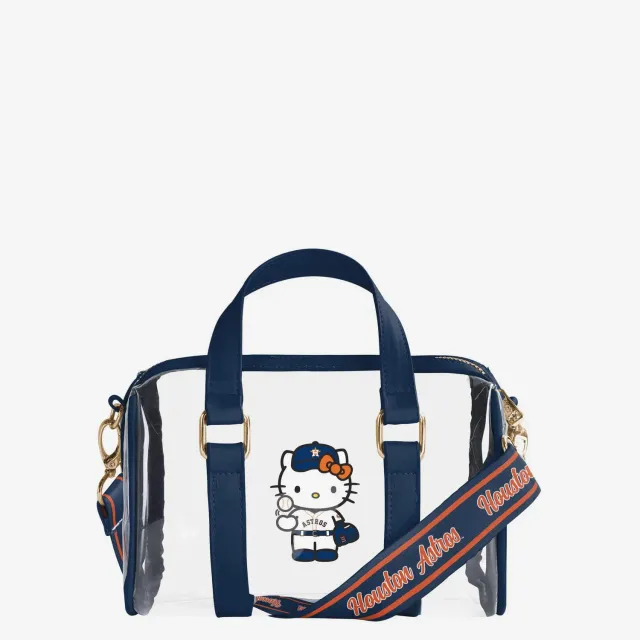 Hello Kitty x Houston Astros Clear Barrel Bag veske