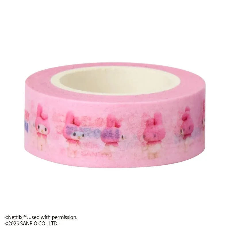 Hello Kitty My Melody & Kuromi Netflix Series washi-tape 3-pakning