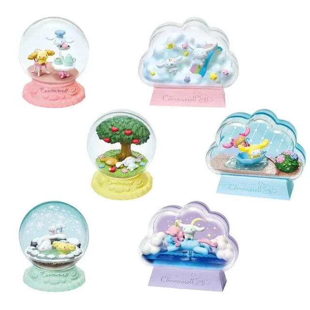 Neo Tokyo Fluffy Happy Days Cinnamoroll Terrarium Collection minifigur blindboks 7 cm