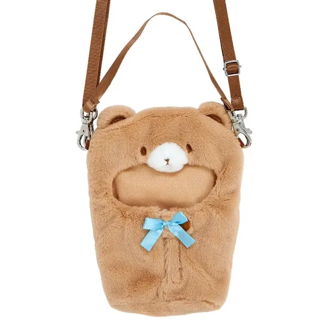 Hello Kitty Pitatto Friends Plush Teddy Bear Carrying Case veske Small