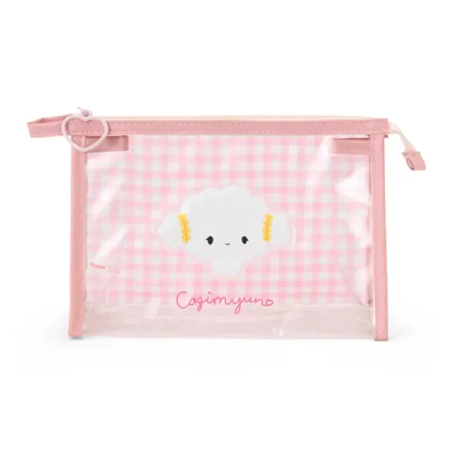 Hello Kitty Cogimyun Clear Gingham toalettmappe gjennomsiktig