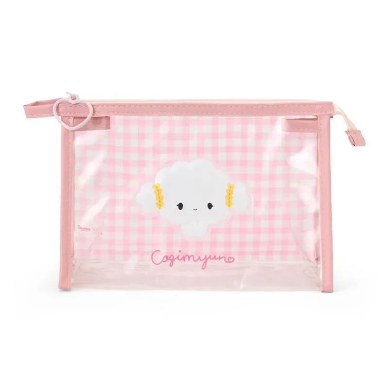 Hello Kitty Cogimyun Clear Gingham toalettmappe gjennomsiktig