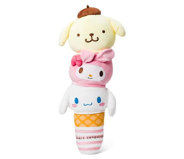 Hello Kitty Sanrio Characters Besties Mochi Plush Ice Cream Pillow pute