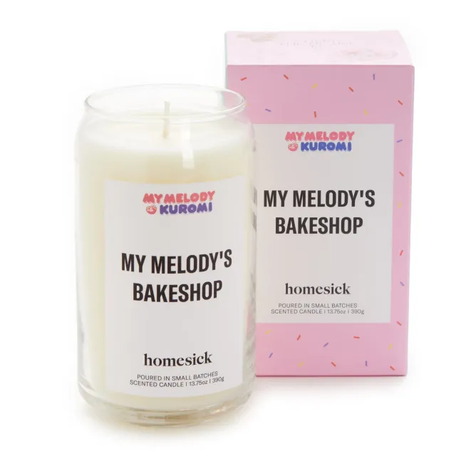 Hello Kitty My Melody & Kuromi Homesick My Melody's Bakeshop duftlys