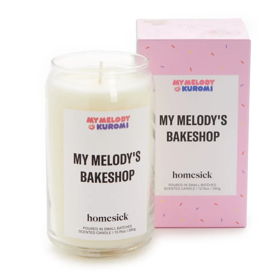 Hello Kitty My Melody & Kuromi Homesick My Melody's Bakeshop duftlys