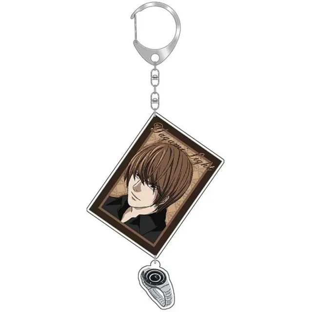 Neo Tokyo Death Note Light Yagami w/Clock akrylnøkkelring 6 cm
