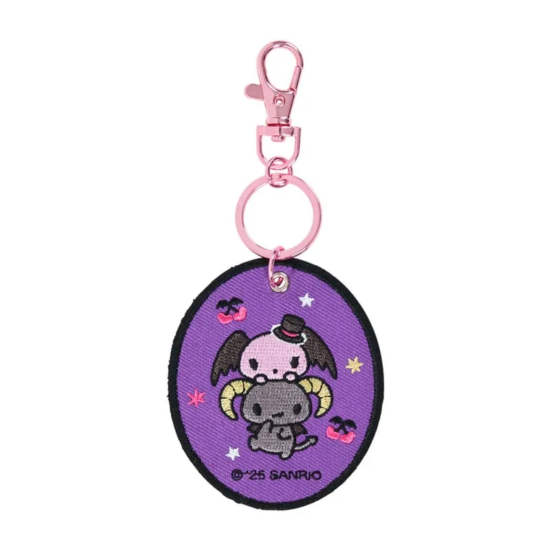 Hello Kitty Lloromannic Mascot Badge Keychain nøkkelring