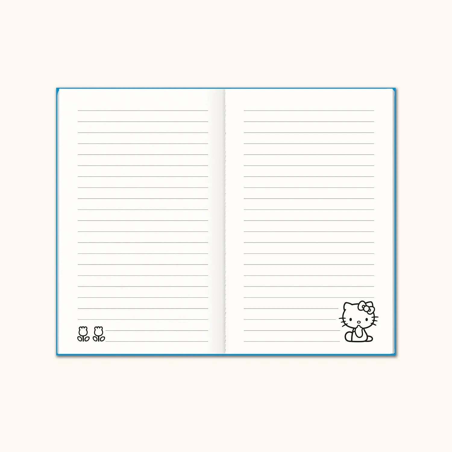 Hello Kitty x Studio Oh! Retro Red Mini Notebook Trio notatbøker