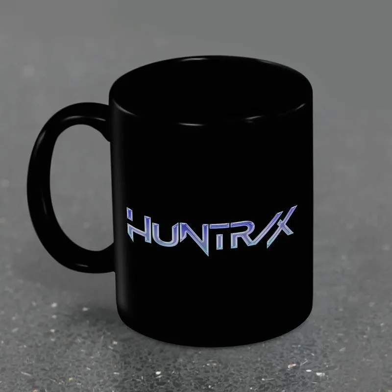 Neo Tokyo Kpop Demon Hunters Huntrix Logo Black Mug krus 315 ml